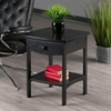 image:imageWinsome Wood Claire Accent Table WhiteBlack