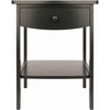 image:imageWinsome Wood Claire Accent Table WhiteBlack