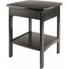 image:imageWinsome Wood Claire Accent Table WhiteBlack