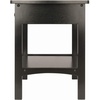 image:imageWinsome Wood Claire Accent Table WhiteBlack