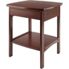 image:imageWinsome Wood Claire Accent Table WhiteBrown