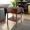 image:imageWinsome Wood Claire Accent Table WhiteBrown