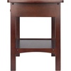 image:imageWinsome Wood Claire Accent Table WhiteBrown
