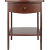 image:imageWinsome Wood Claire Accent Table WhiteBrown
