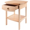 image:imageWinsome Wood Claire Accent Table WhiteNatural