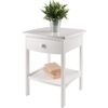 image:imageWinsome Wood Claire Accent Table WhiteWhite