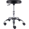 image:imageWinsome Wood Clark Round Cushion Swivel Stool with Adjustable HeightBlack  Chrome