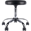 image:imageWinsome Wood Clark Round Cushion Swivel Stool with Adjustable HeightBlack  Chrome