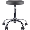 image:imageWinsome Wood Clark Round Cushion Swivel Stool with Adjustable HeightCharcoal  Chrome
