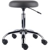image:imageWinsome Wood Clark Round Cushion Swivel Stool with Adjustable HeightCharcoal  Chrome