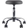 image:imageWinsome Wood Clark Round Cushion Swivel Stool with Adjustable HeightCharcoal  Chrome