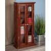 image:imageWinsome Wood DVDCD Cabinet Antique Walnut 94944Wood Holden Media