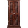 image:imageWinsome Wood DVDCD Cabinet Antique Walnut 94944Wood Holden Media