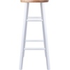 image:imageWinsome Wood Huxton 2Pc Bar Stool Set Natural and White Finish 29