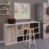 image:imageWinsome Wood Huxton 2Pc Bar Stool Set Natural and White Finish 29