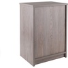 image:imageWinsome Wood Molina Accent Table Cocoa 1575 in x 1248 in x 2362 inAsh Gray