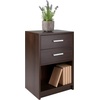 image:imageWinsome Wood Molina Accent Table Cocoa 1575 in x 1248 in x 2362 inCocoa