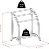 image:imageWinsome Wood Quilt Rack with 3 Rungs Antique Walnut 94036