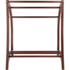 image:imageWinsome Wood Quilt Rack with 3 Rungs Antique Walnut 94036