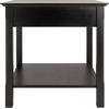 image:imageWinsome Wood Timber Occasional Table Black 2197 x 2197 x 2205 inches