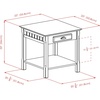 image:imageWinsome Wood Timber Occasional Table Black 2197 x 2197 x 2205 inches