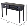 image:imageWinsome Wood Timber Occasional Table Black