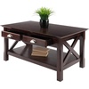 image:imageWinsome Wood Xola Occasional Table Cappuccino finish 37 inches