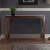 image:imageWinsome Xola Console Table with Shelf in Cappuccino Thin Entryway Table for Hallway Living Room Elegant Furniture for Any Home DecorTable