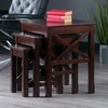 image:imageWinsome Xola Nesting Tables Cappuccino