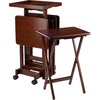 image:imageWinsome 6Piece Snack Table Walnut 94828Walnut