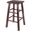 image:imageWinsome Carrick Counter Stool with Footrests 24 High 14 Wide TeakWalnut