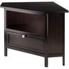 image:imageWinsome Corner TV Stand Screens up to 27 Espresso 92634