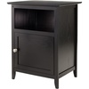 image:imageWinsome Henry Nightstand BlackBlack