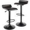image:imageWinsome Pairs Stool EspressoBlack