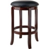 image:imageWinsome Walcott Swivel Bar Stool 24 Walnut24 Counter Height