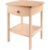 image:imageWinsome Wood Claire Accent Table WhiteNatural