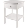 image:imageWinsome Wood Claire Accent Table WhiteWhite