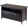image:imageWinsome Zuri Wood TV Stand Dark Espresso 92136
