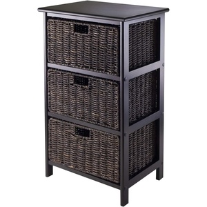 image:imageOmaha Storage Rack 4 Storage Baskets Black3 Baskets