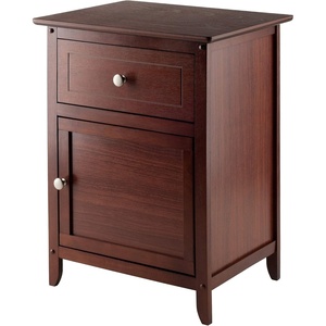 image:imageWinsome 25 x 189 x 1496Inch Wood Night StandAccent Table Brown 94215Brown