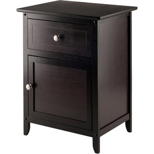 image:imageWinsome 25 x 189 x 1496Inch Wood Night StandAccent Table Brown 94215Espresso