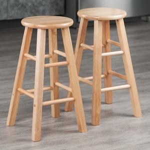 image:imageWinsome Element 2Piece Counter Stool Set 29 in Walnut Classic Backless Bar Chairs for Kitchen amp Dining Room Seating Timeless Essential Furniture for Home Dorm ApartmentsNatural