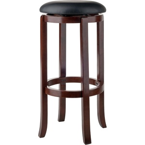 image:imageWinsome Walcott Swivel Bar Stool 24 Walnut30 Bar Height