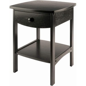image:imageWinsome Wood Claire Accent Table WhiteBlack