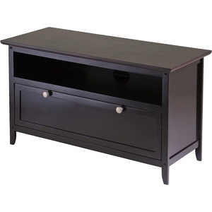 image:imageWinsome Zuri Wood TV Stand Dark Espresso 92136