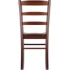 image:imageGroveland 3Pc Dining Set Square Table with 2 ChairsWalnut