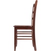 image:imageGroveland 3Pc Dining Set Square Table with 2 ChairsWalnut
