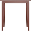 image:imageGroveland 3Pc Dining Set Square Table with 2 ChairsWalnut