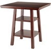 image:imageOrlando 3Pc Set High Table 2 Shelves w 2 VBack Counter Stools