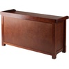 image:imageVerona 4Pc Set Storage Bench amp 3 Foldable BasketsNo Baskets